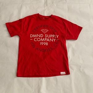 Diamond Supply shirt Red
